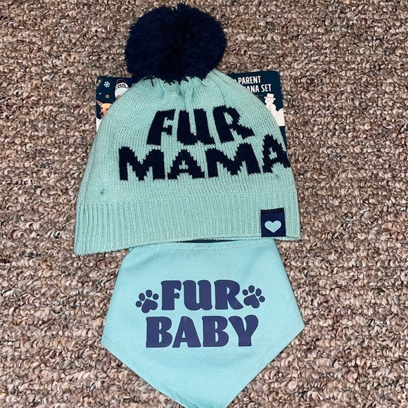 Accessories - Womens New Pet & Parent Hat & Bandana Set